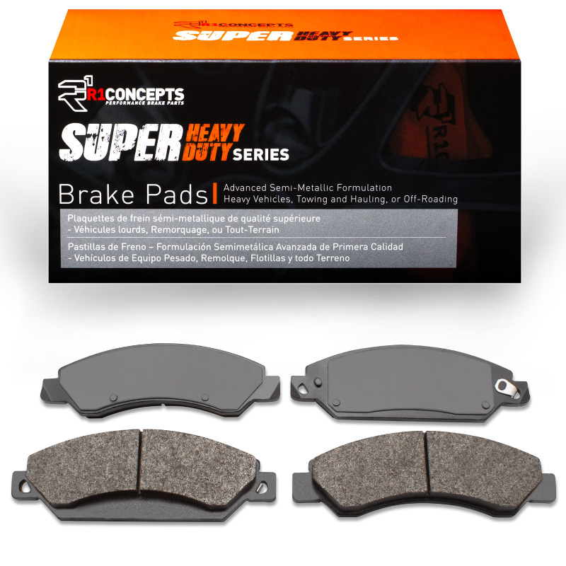 GMC Yukon Brake Pads - Front - R1 Concepts - Super Duty - `05-`08